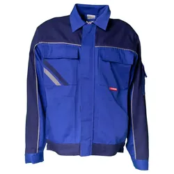 Bundjacke "HIGHLINE" 285g/m2 Canvas-Besatz - 30 - kornblau/marine/zink