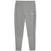 Puma teamFINAL Casuals Jogginghose Damen 33 medium gray heather/silver M