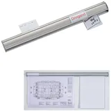 Maul MAULballfix Klemmleiste 100,6 cm silber Wandmontage, 1 St.