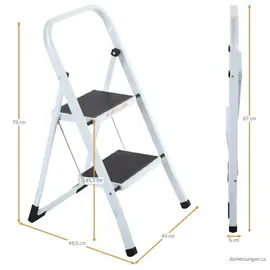 RABURG Klapptrittleiter 2 Stufen