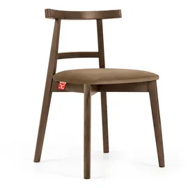 Konsimo Holzstuhl 2er-Set ¦ beige ¦ Maße (cm): B: 47 H: 76