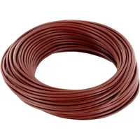 Econ connect KD05BR10 Schaltdraht 1 x 0.2 mm2 Braun