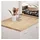 vidaXL Küchenarbeitsplatte 80x63,5x2,7 cm Massivholz Eiche Rechteckig