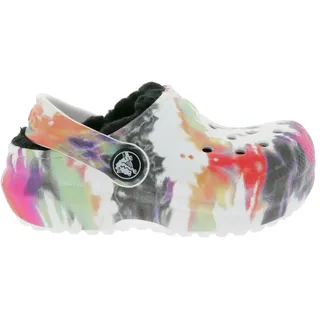 Crocs Classic Lined Tie-Dye Clog Mehrfarbig 22