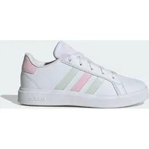 Adidas Grand Court Lifestyle Tennis Lace-Up Kids Cloud White / Crystal Jade / Clear Pink 37 1/3