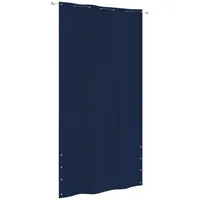 vidaXL Balkon-Sichtschutz Blau 140x240 cm Oxford-Gewebe