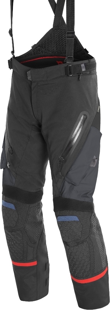 Dainese Antartica GoreTex Motorrad Textilhose, schwarz-blau, Größe 58