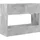 vidaXL Schirmständer Beton 65 x 24 x 50 cm Grau