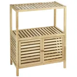 Wenko Norway Regal 67,5 x 86 x 35,5 cm Walnuss Braun