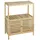 Wenko Norway Regal 67,5 x 86 x 35,5 cm Walnuss Braun