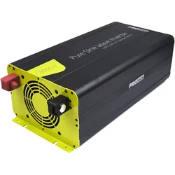 Wechselrichter PROUSER "Spannungswandler Sinus 3000W", schwarz, B:22cm H:15cm L:50cm, Wandler