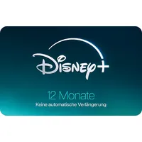 Disney Disney+ 12 Monate (Wert: 89,90 €)