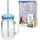 HIT Trading Glasbecher mit Henkel 0,5 l Blau