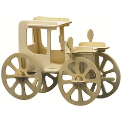 Pebaro 3D-Puzzle Holzbausatz Oldtimer IV, 850/4, 19 Puzzleteile