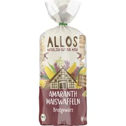 Allos Amaranth Mais Waffeln Brotgewürz bio