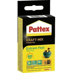 Pattex 2-Komponenten Kleber Fest Packung mit 6 Stück