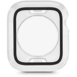Hama Schutzhülle für Apple Watch 7/8 (Schwarz, Transparent