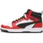 Puma Rebound V6 High-Top Puma White/Puma Black/For All Time Red 40