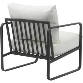 CLP Lounger Manea weiß/Kunstleder
