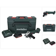 Metabo W 18 L 9-125 inkl. 1 x 4,0 Ah + Ladegerät + metaBOX