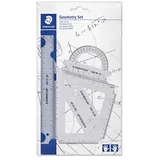 STAEDTLER Lineal-Set 569 PB transparent