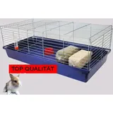 120 cm Hasenkäfig Nagerkäfig Kaninchenkäfig Käfig Stall Meerschweinchen NEU - grün