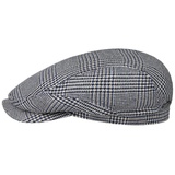 Stetson Flat Cap (1-St) Schirmmütze mit Schirm, Made in Germany blau 61 cm