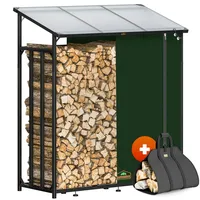 Gardebruk GARDEBRUK® Kaminholzregal XXL mit wasserabweisender Abdeckplane