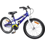 vidaXL Kinderfahrrad 18 Zoll RH 0 cm Blau/Weiß