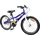 vidaXL Kinderfahrrad 18 Zoll RH 0 cm Blau/Weiß