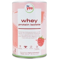 For You Whey Protein Isolate Joghurt-Himbeere