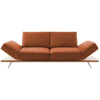 KOINOR Liegensofa  Phoenix ¦ orange ¦ Maße (cm): B: 240 H: 87 T: 88