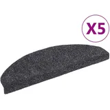 vidaXL Stufenmatte 65 x 21 cm Dunkelgrau