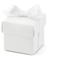 Partydeco 10x Schachtel mit Schleife,