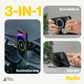 aqiila Powerbird QC1 Drahtloses Ladegeräht 15W, Schwarz
