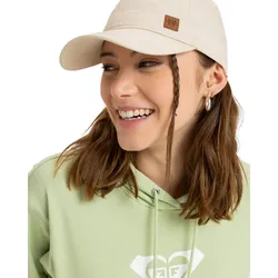 Baseball Cap ROXY "Extra Innings A Color", Damen, beige (parchment), [Hauptstoff] 65% recycelte Baumwolle, 35% Baumwolle, Caps