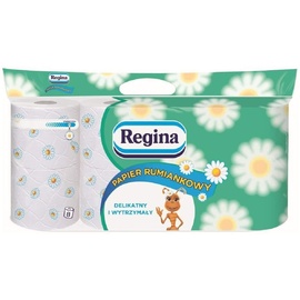 Regina Toilettenpapier Kamillenpapier 3-lagig, 6 Rollen