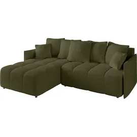 altdecor Ecksofa LONLI-L Bouclé 2-Sitzer Grün