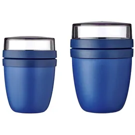 Mepal Ellipse Lunchpot Set 2-teilig blau 0,12 l