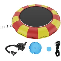 Vevor Aufblasbarer Wassertrampolin Leiter, Wasserdichte, Abriebfeste, Langlebige Wassertrampoline 5,18