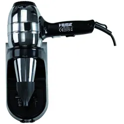 Haartrockner Orgavente YUL PRO schwarz 1300 W zur Wandmontage, Zertifikat CE