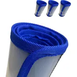 Aschpas® 2-IN-1 Aufblasbare Halskrause Hund mit Trichter, Halskrause Katze, Katzenkragen Hundekragen Leckschutz Hund, Hundebody nach OP, Abnehmbar Kragen Katze