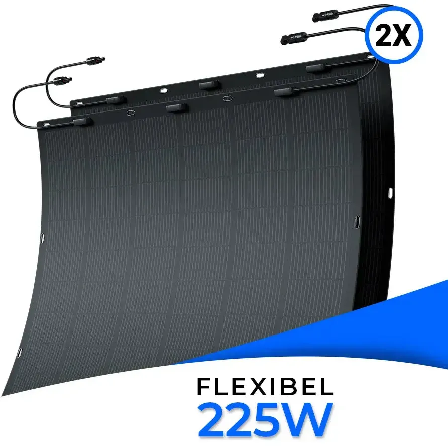 solago flexibles Solarmodul 2er Set 2 x 225W - Set