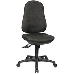 Topstar Bürostuhl Support SY, 8550 G22 Stoff anthrazit, Gestell schwarz