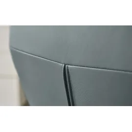 Wohnwert Relaxsessel Mira Leder 0 x 0 x 0 cm Blau mit Relax-Funktion