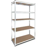 Lagerregal 200 x 90 x 60 cm Traglast 875 kg Regal Schwerlastregal Steckregal verzinkt