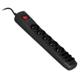 Activejet APN-8G/3M-BK, 3 m, Drinnen, Typ C, Typ E, Typ E, Kunststoff, Schwarz