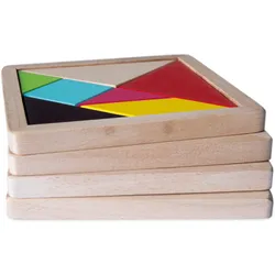 REMEMBER Tangram Challange - 1 bis 4 Spieler - ab 6 Jahren - Rätselspiel