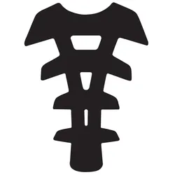 Oxford Arachnid Spine Gel Tankpad, schwarz für Männer