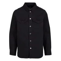 Brandit Textil Brandit Heavy Twill Shirt schwarz Größe XXL